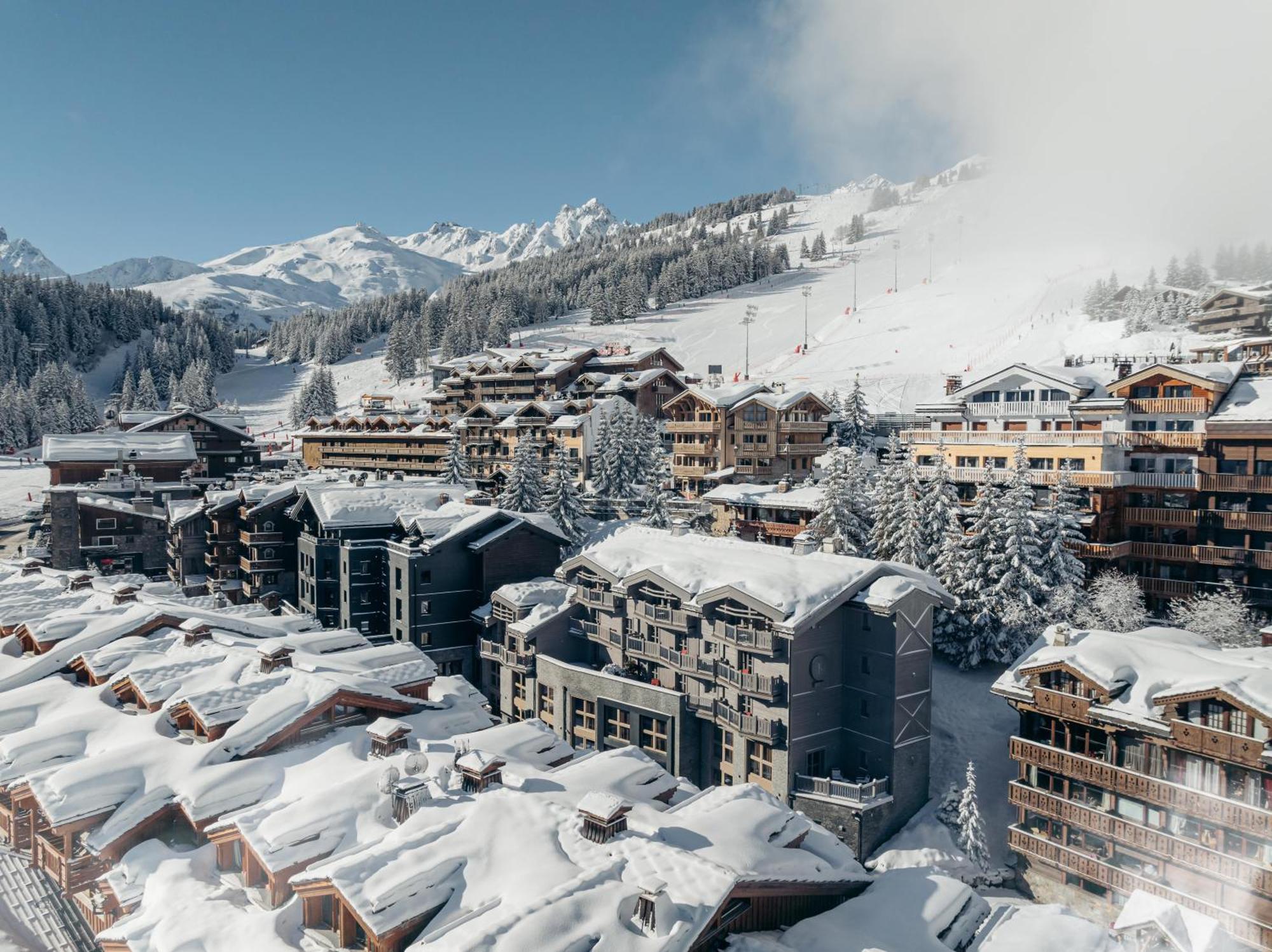 Le K2 Djola Hotell Courchevel Exteriör bild